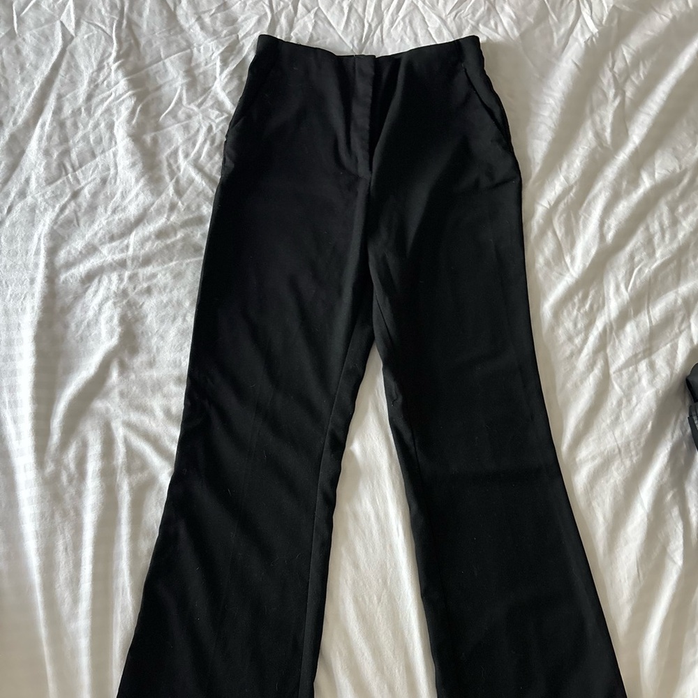 H&M Classic Black Flare Pants